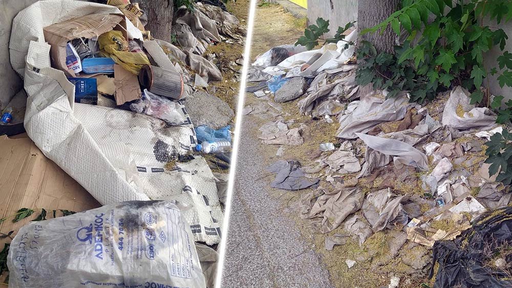 Kurtuluş Mahallesi Taşlıca sokak üzerindeki çöpler çevre kirliliği oluşturuyor.  Porsuk Nehrine yakın yol kenarındaki çöplerin acilen temizlenmesi gerekiyor.