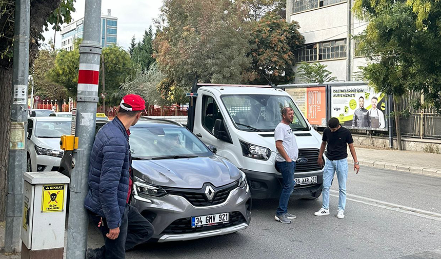 Eskişehir İsmet İnönü Caddesi'nde Trafik Kazası