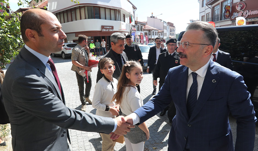 Eskişehir Valisi Aksoy Sivrihisar Kaymakamlığını Ziyaret Etti