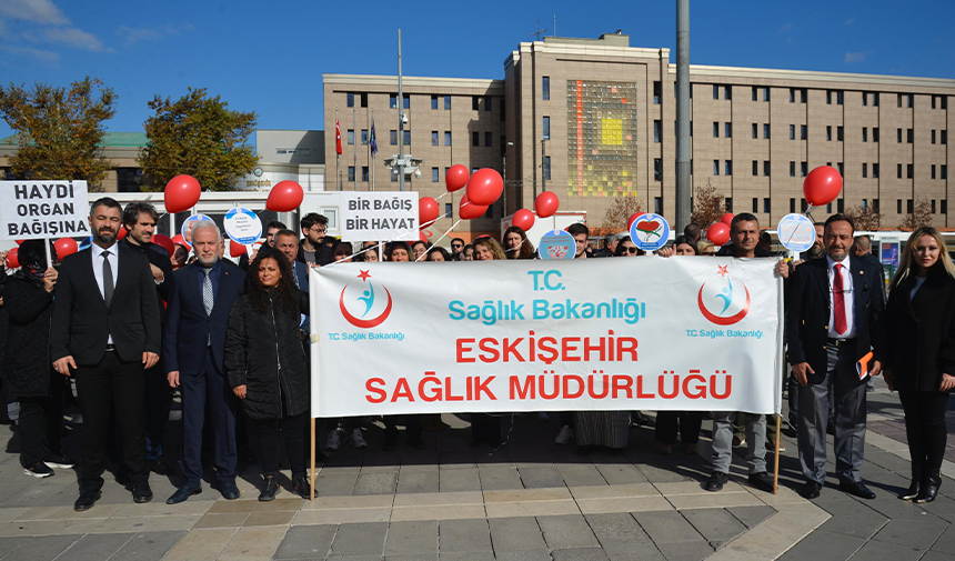 Organ Bağışı İçin Farkındalık Yürüyüşü