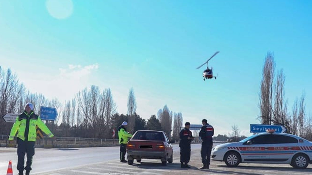Coyrokopter Ile Trafik Denetimi