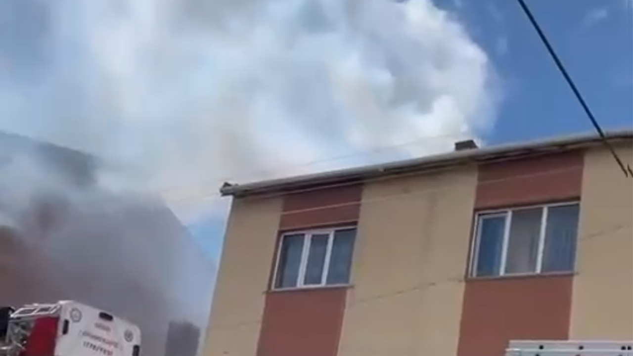 Eskişehir'de Çatı Katı Yangını