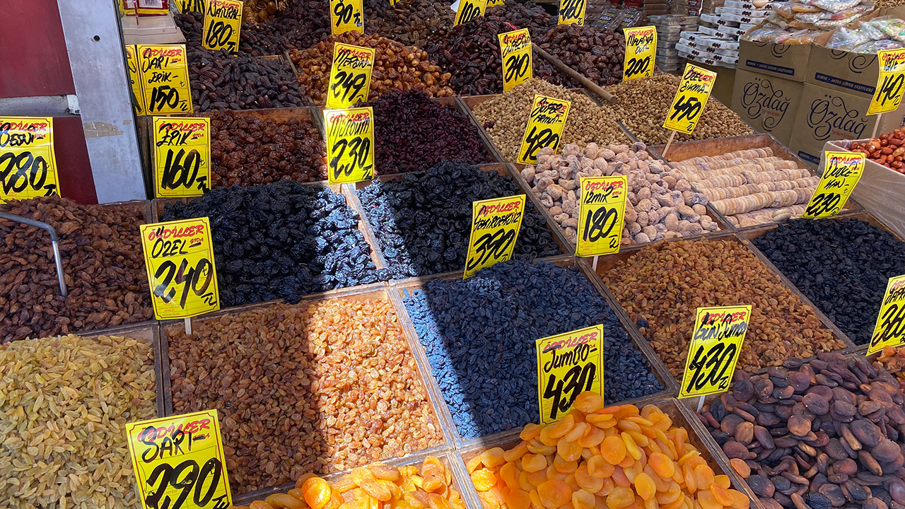 Eskişehir’de Kuru Meyve Fiyatları Uçtu!