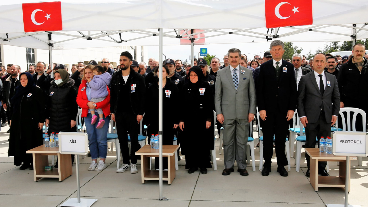 Eskişehir’de Vefat Eden Polis Memuru Altan Yalım Son Yolculuğuna Uğurlandı