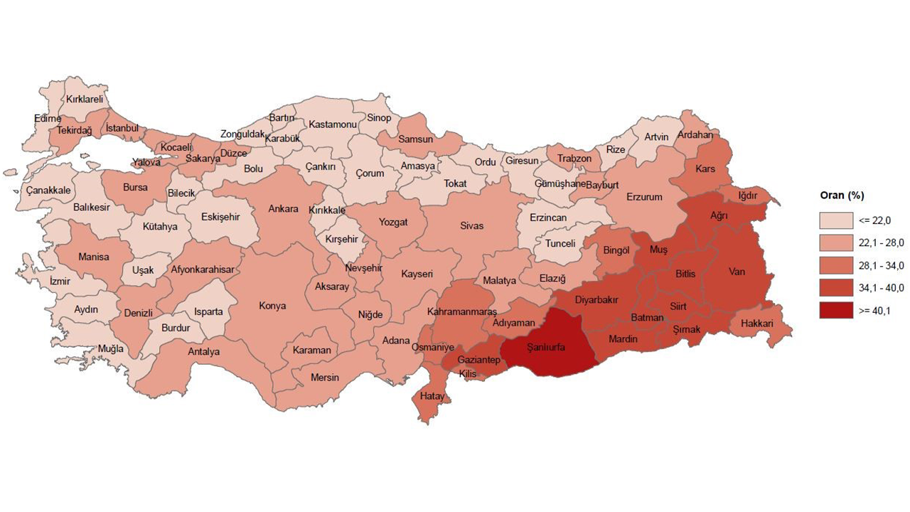 Türkiye'de Çocuk Nüfusu