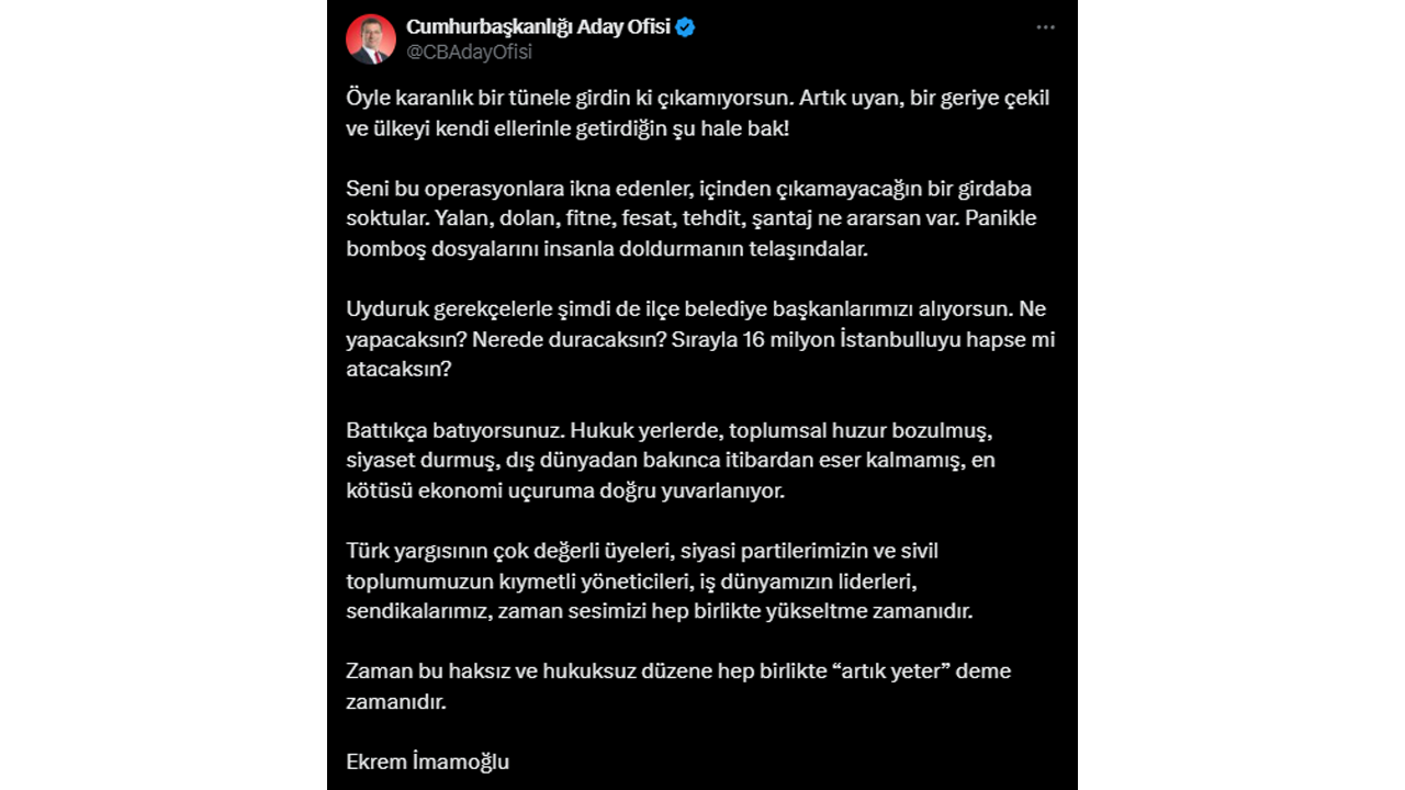 Ekrem Imamoğlu Twitter-1