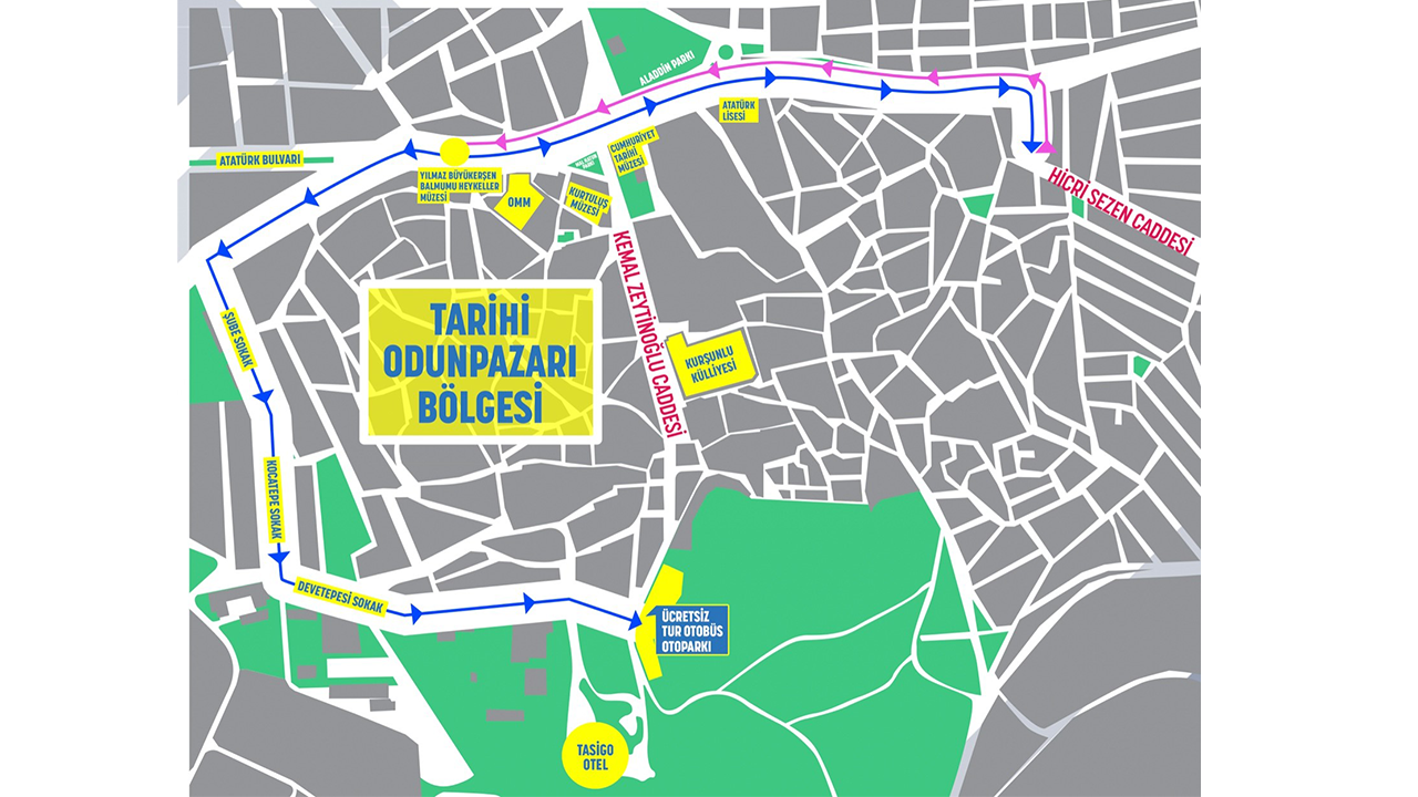 Eskisehir Tur Otobus Harita