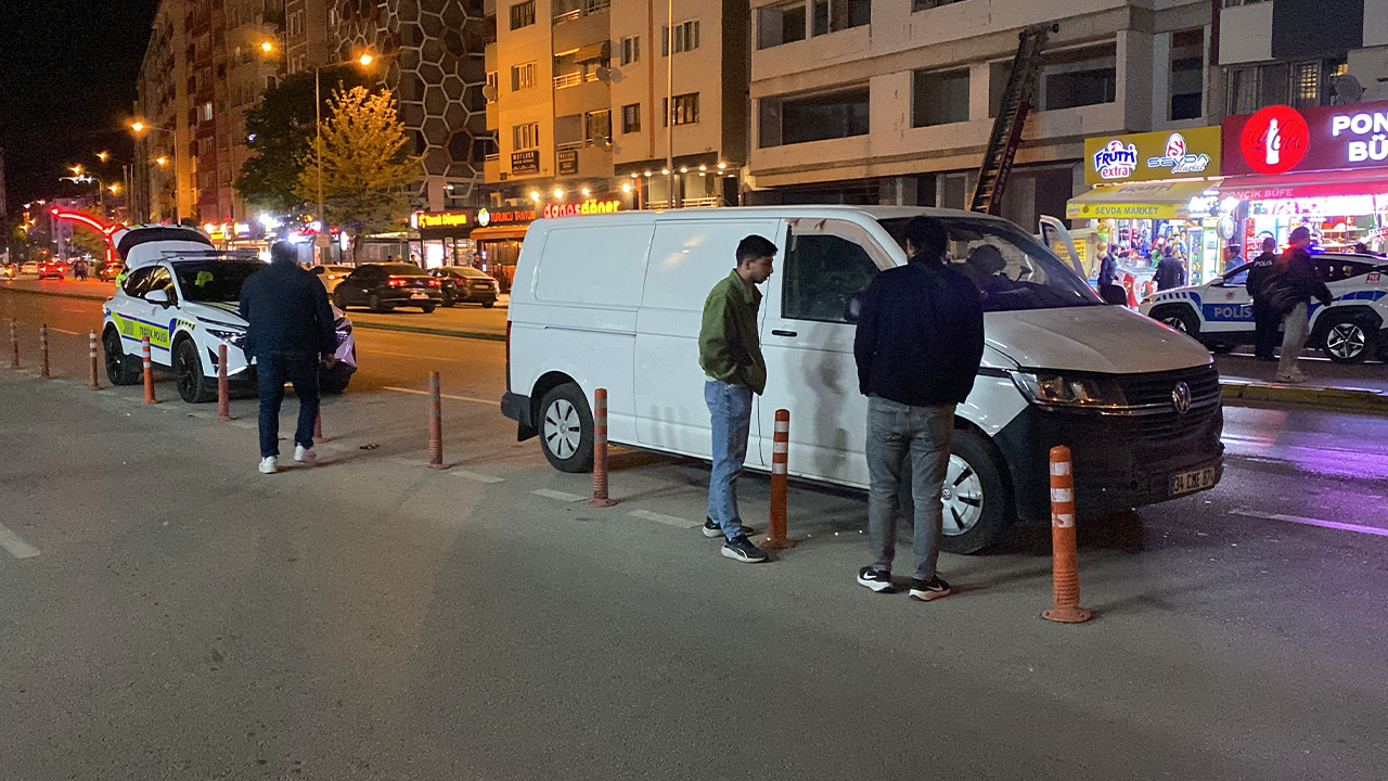 Eskişehir’de Motosikletli Kurye Kazası