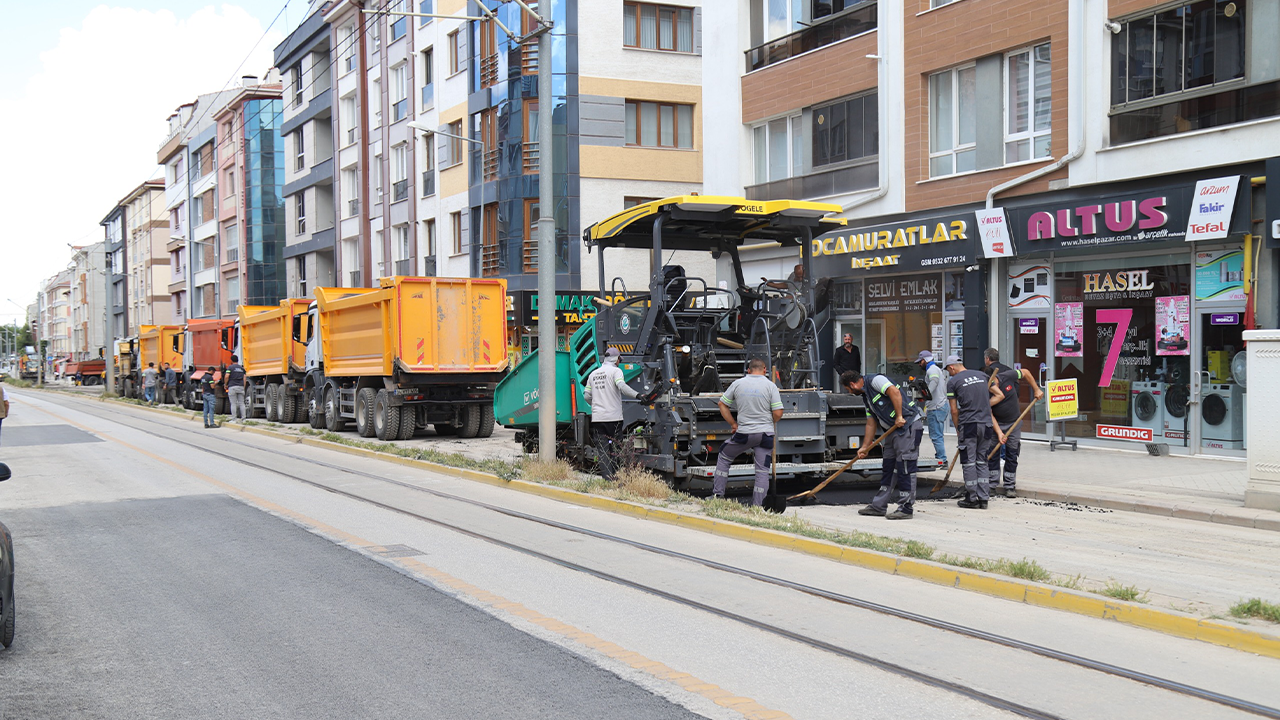 Eskişehir'de Yol Konforunu Artıracak Müdahale