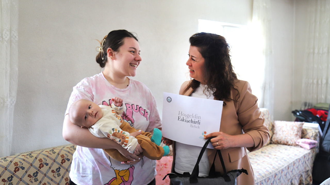 Eskişehir Büyükşehir Belediyesi Hoş Geldin Eskişehirli Bebek Ziyareti