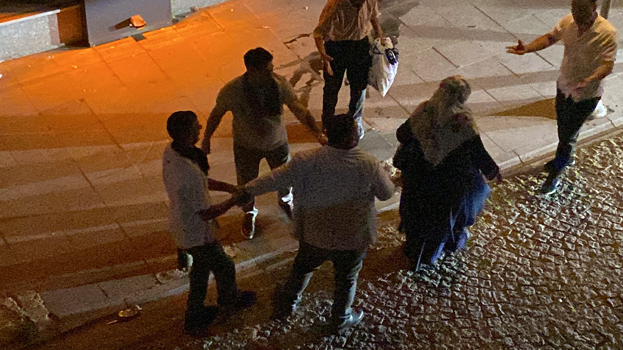 Eskişehir Düğün Konvoyunda Gerilim