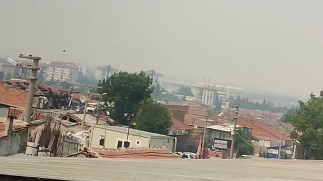 Eskişehir Dumanla Kaplandı