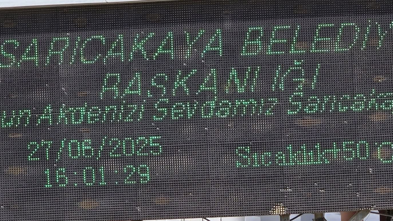Sarıcakaya Sıcaklık Rekoru
