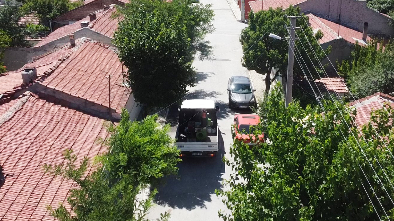 Tepebaşı Belediyesi Ilaçlama Çalışmaları