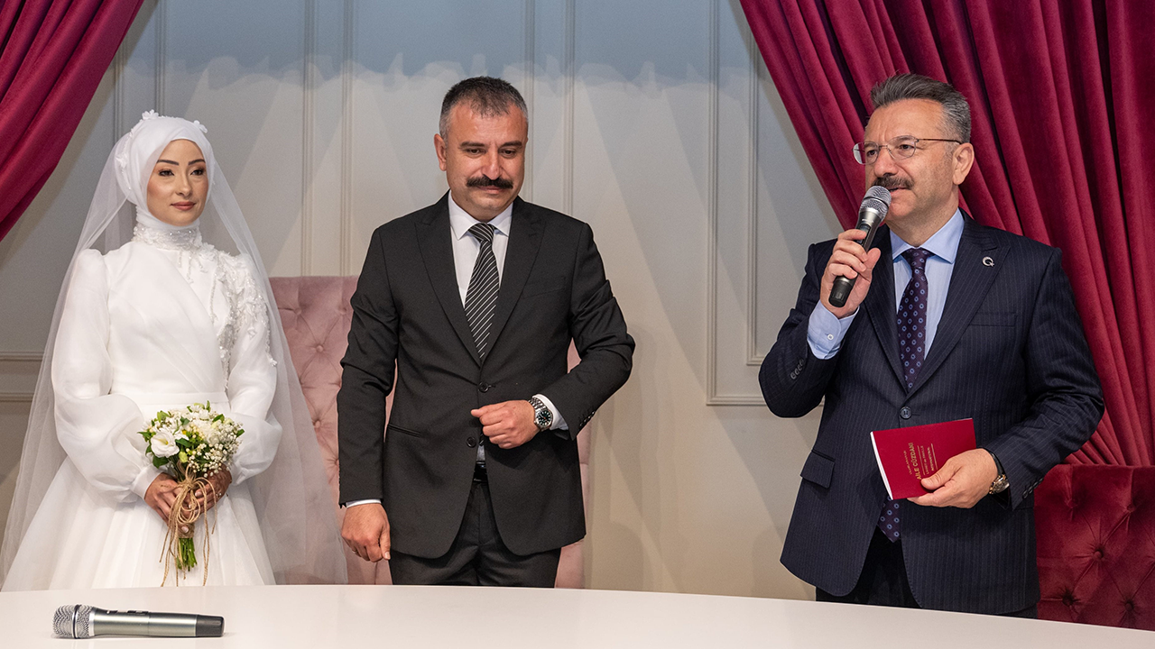 Vali Aksoy Nikah Töreninde