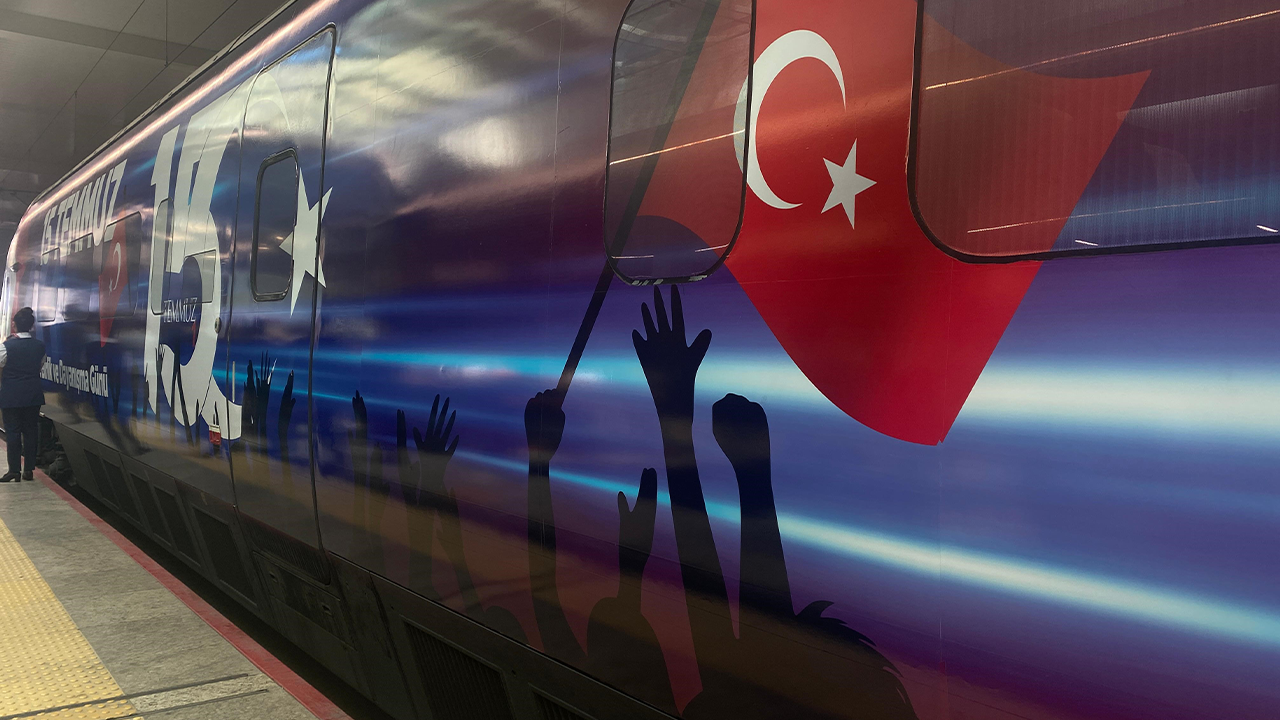 15 Temmuz Milli Birlik Treni Seferleri Başladı