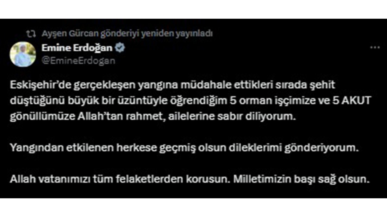 Ayşen Gürcan Taziye Paylaşımı