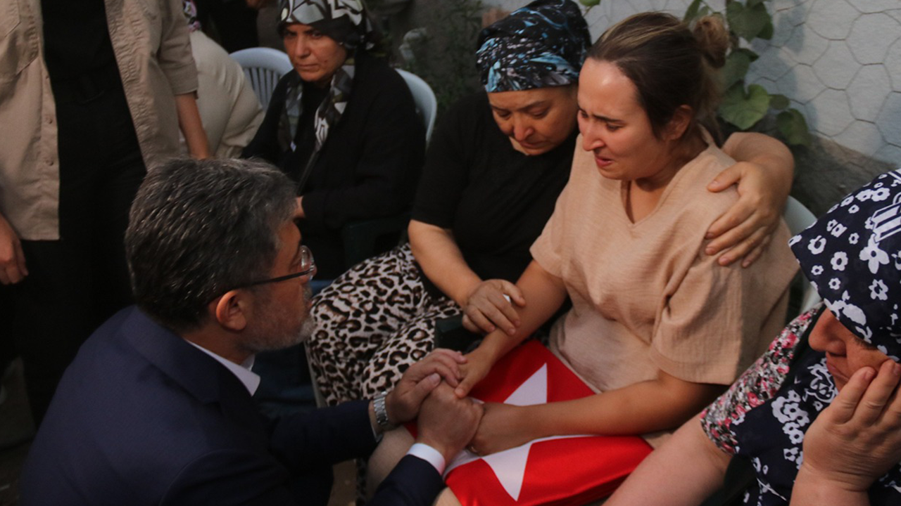 Bakan Yumaklı Taziye Ziyareti