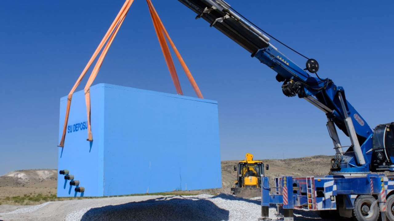 Eski Su Depoları Yerleştirildi