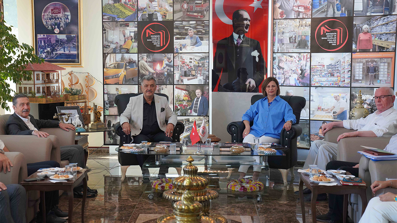 Eskişehir Esnaf Ve Sanatkârlar Odaları Birliği Ziyareti