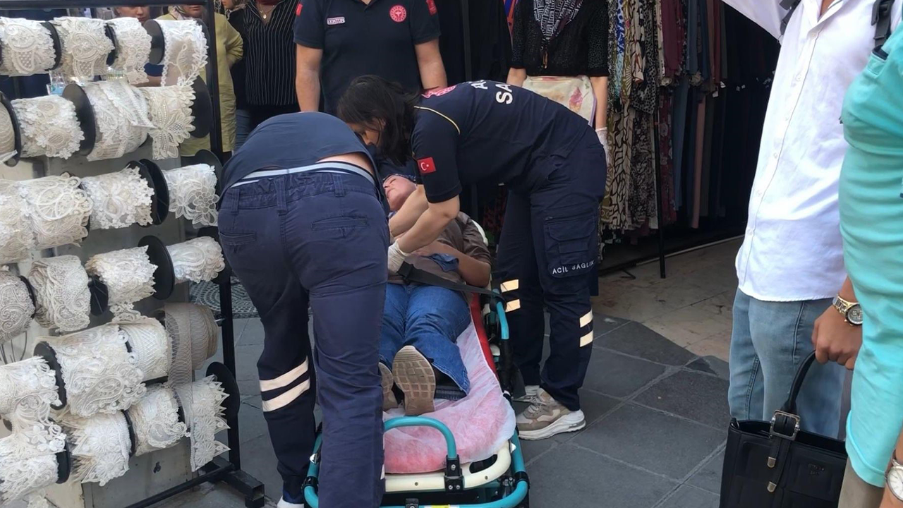 Eskişehirde Baygınlık Geçiren Şahıs