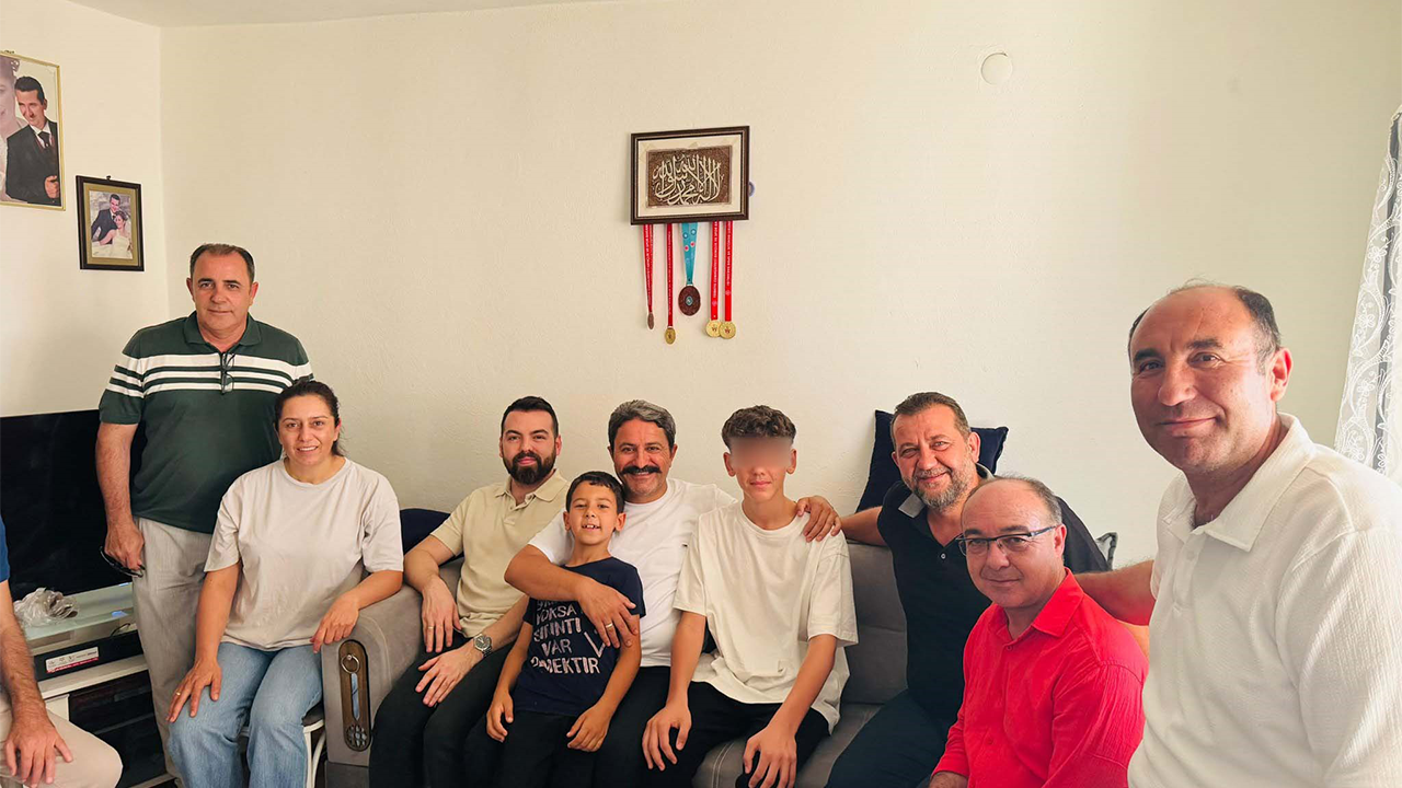Eskişehirde Darp Edilen Sporcuya Ziyaret