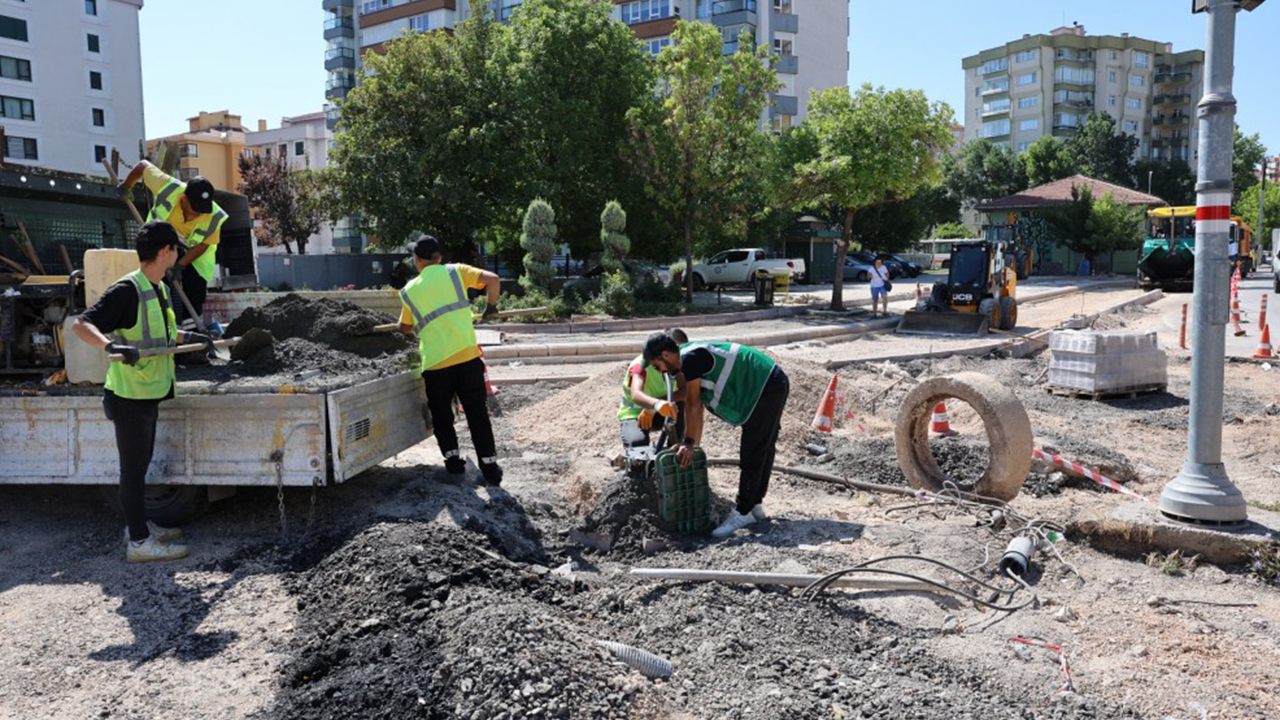 Eskişehirde Kavşak Düzenleme Çalışmaları