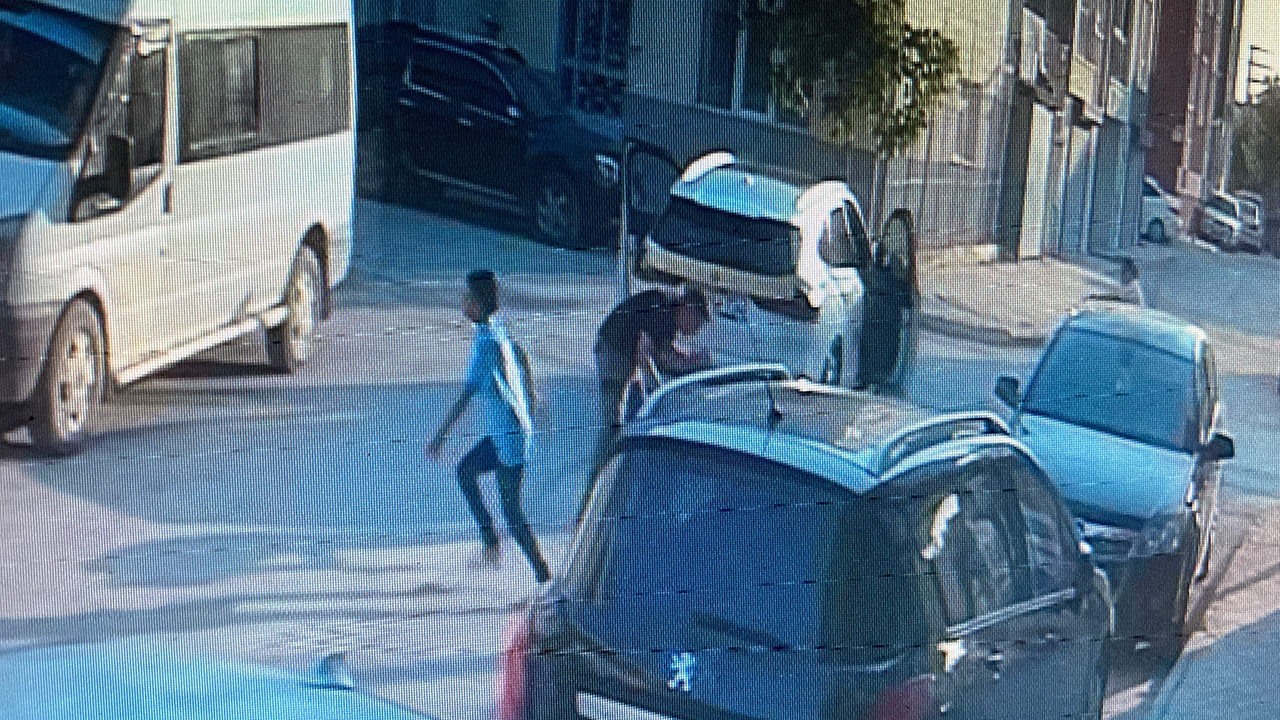 Kaza Güvenlik Kameralarına Yansıdı