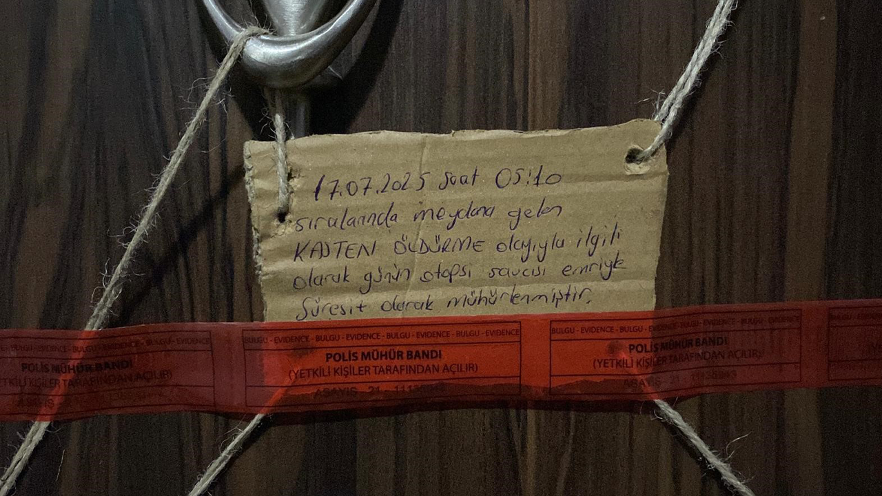 Olay Sonrası Mühürlenen Daire