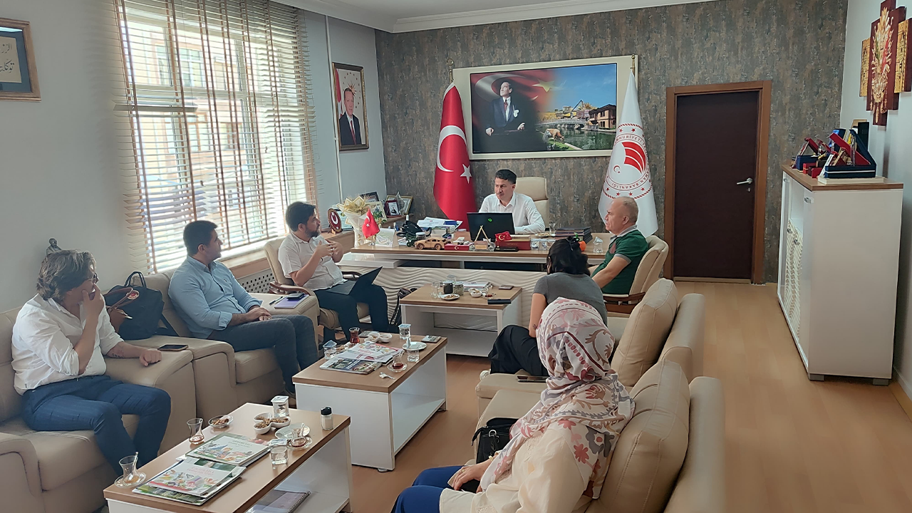 Projeyle Ilgili Bilgi Alışverişinde Bulunuldu