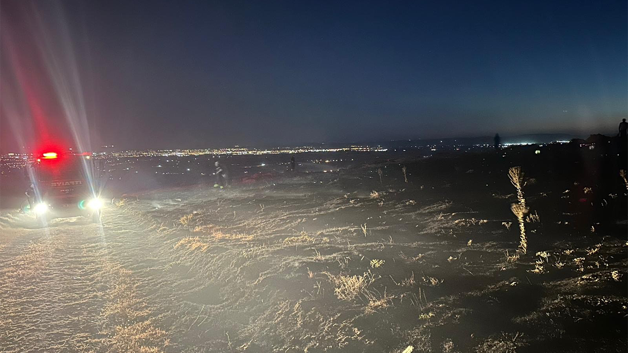 Tepebaşında Çıkan Yangın