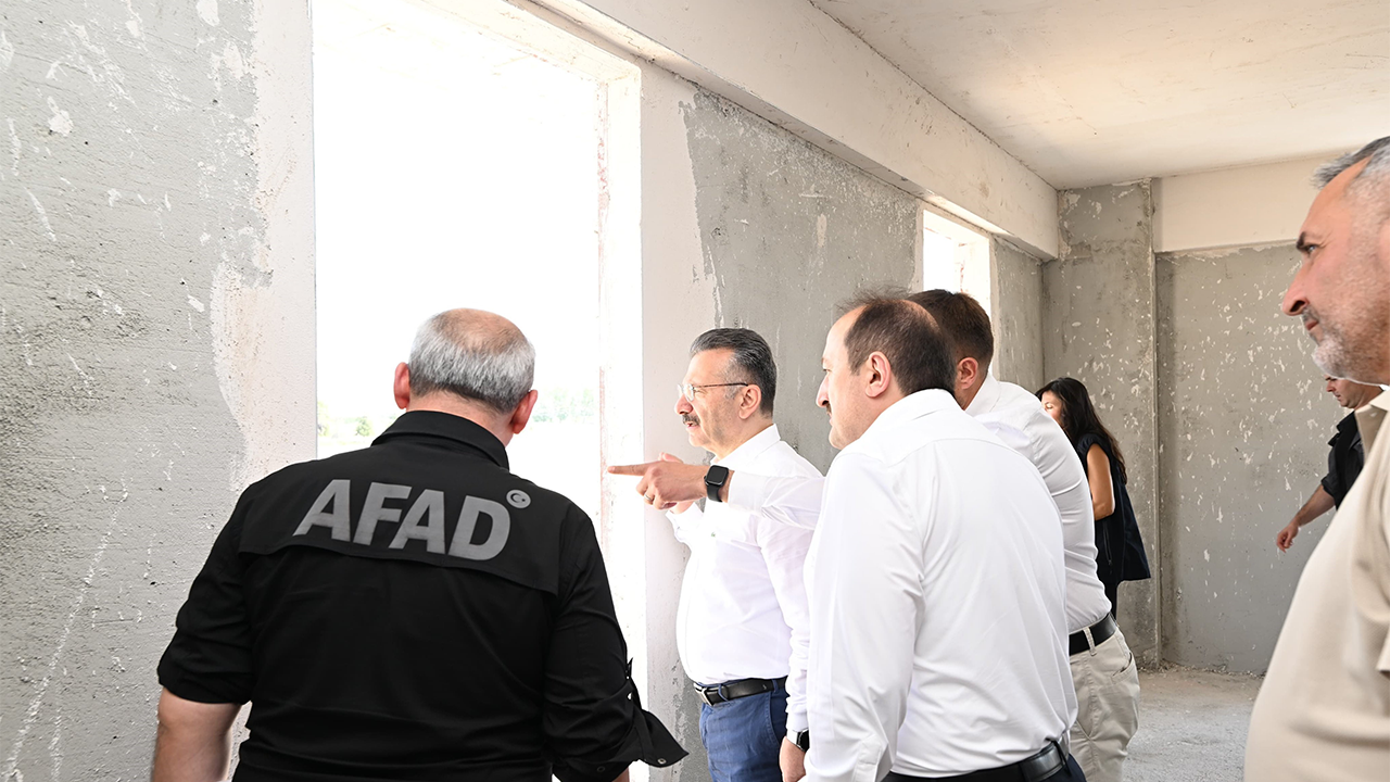 Vali Aksoyun Ziyaretinden Kareler