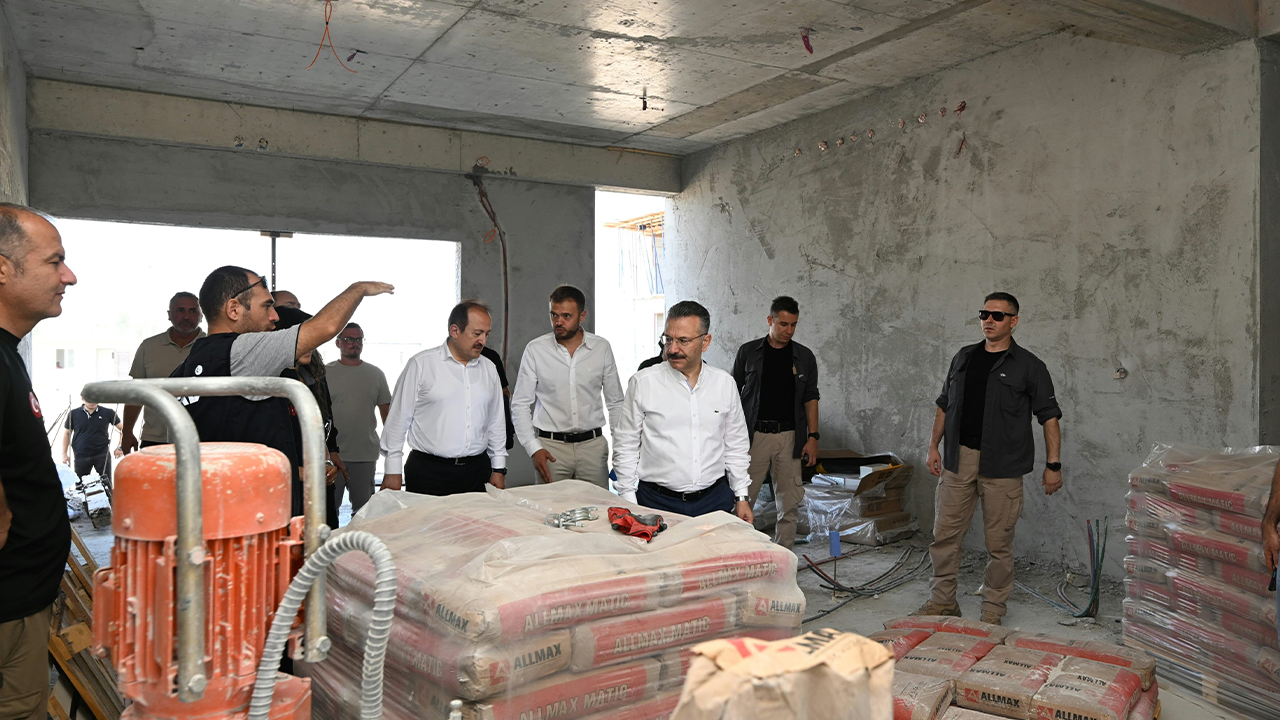 Yapımı Devam Eden Afad Binası