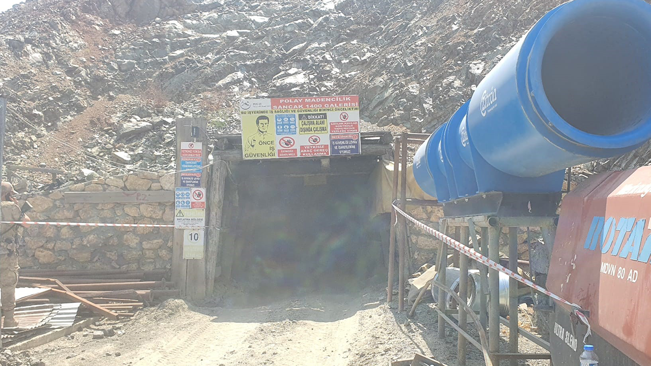 Elazığda Madende Göçük