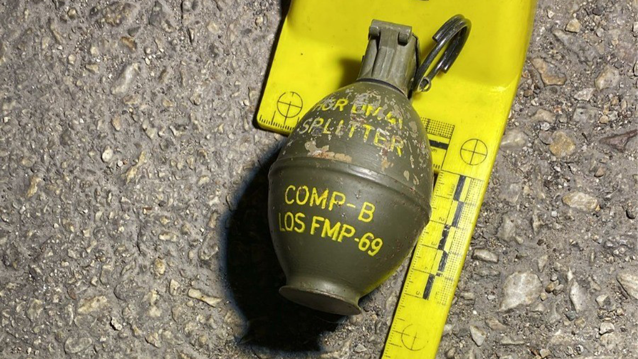 Ele Geçirilen El Bombası