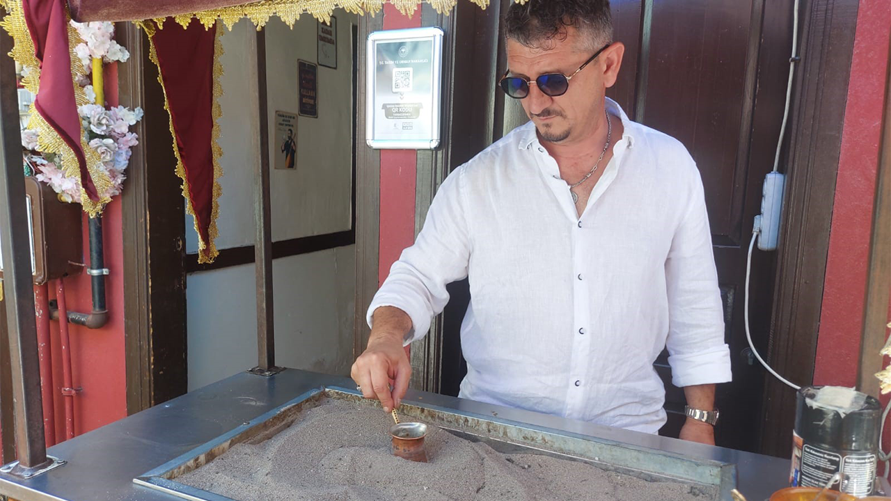 eskişehir odunpazarı kumda kahve