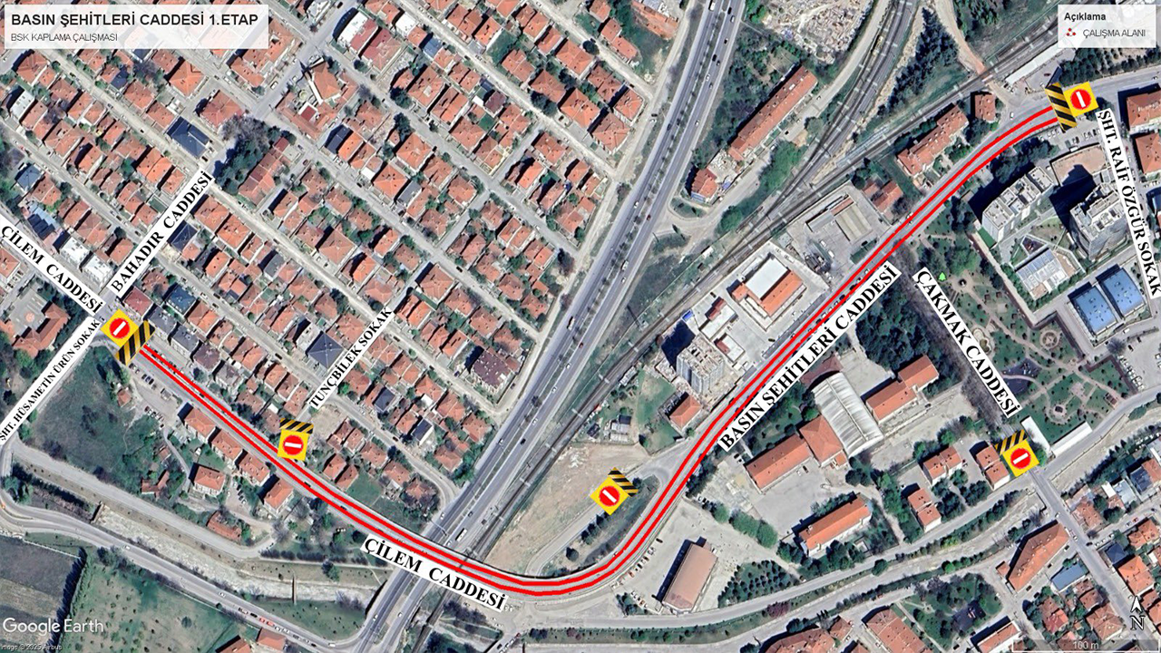 Eskişehir Basın Şehitleri Caddesi Birinci Etap