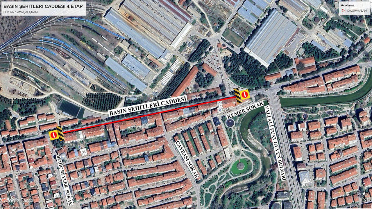 Eskişehir Basın Şehitleri Caddesi Dördüncü Etap