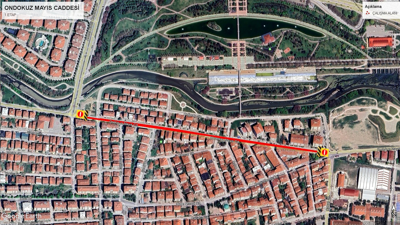 Eskişehir Ondokuz Mayıs Caddesi 1.Etap