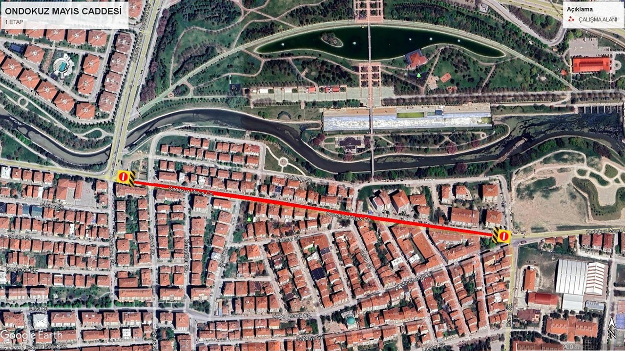 Eski̇şehi̇r Ondokuz Mayis Caddesi̇