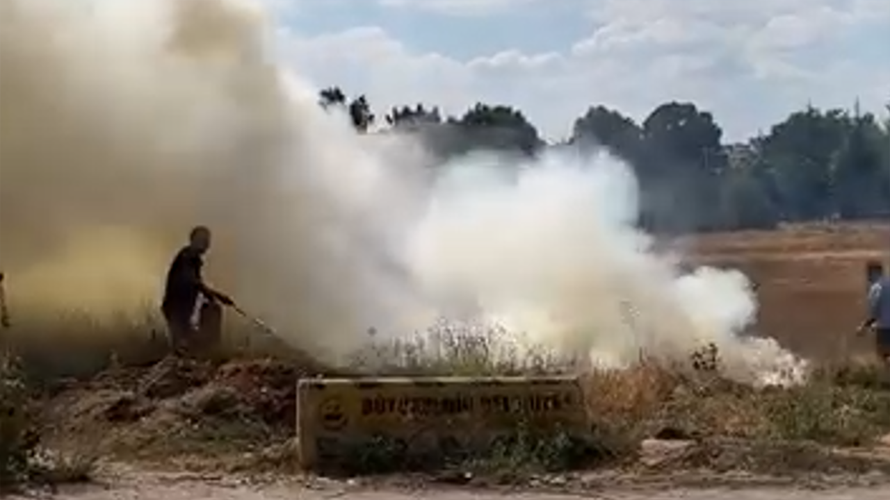 Eskişehir Sümer Mahallesinde Yangın