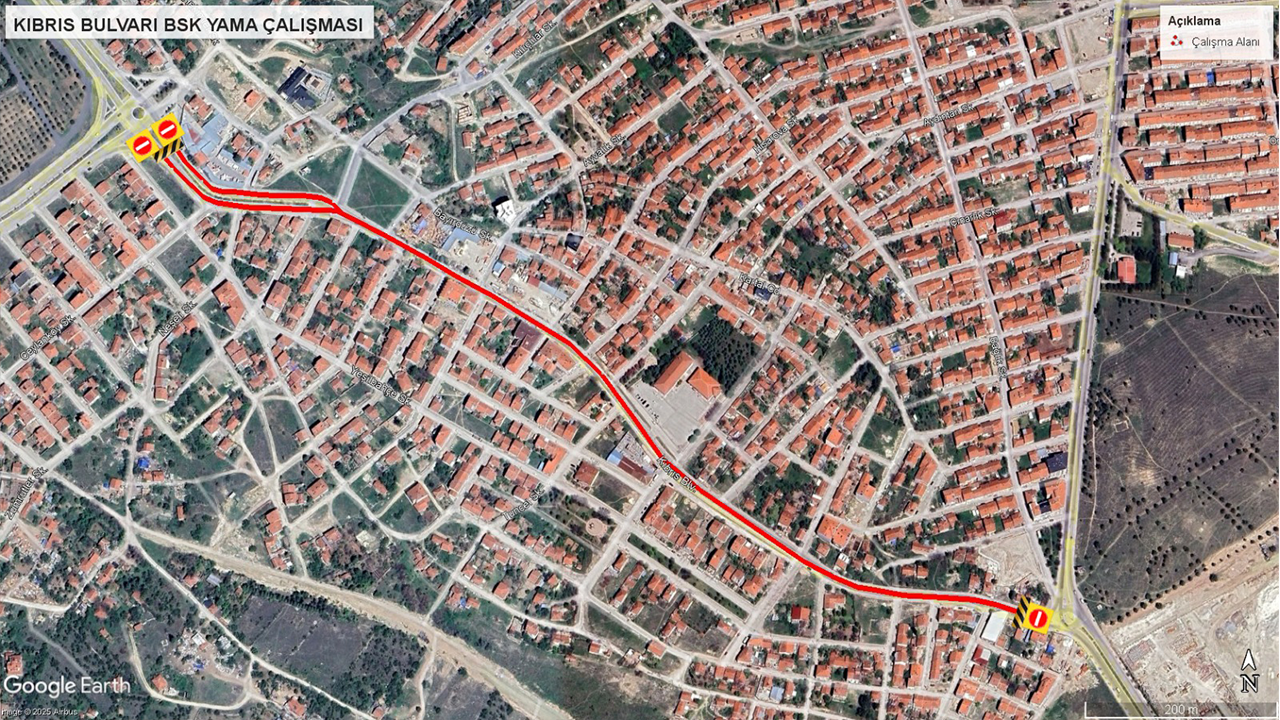 Kıbrıs Bulvarı Yama Çalışması