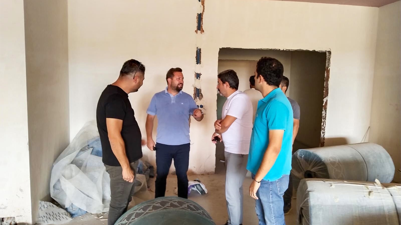 Öğrenci Yurdu Inşaatına Denetim