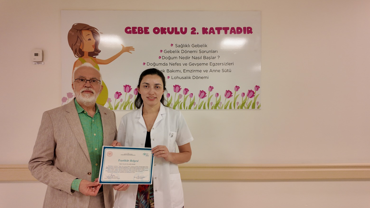 Personellere Teşekkür Belgeleri Verildi