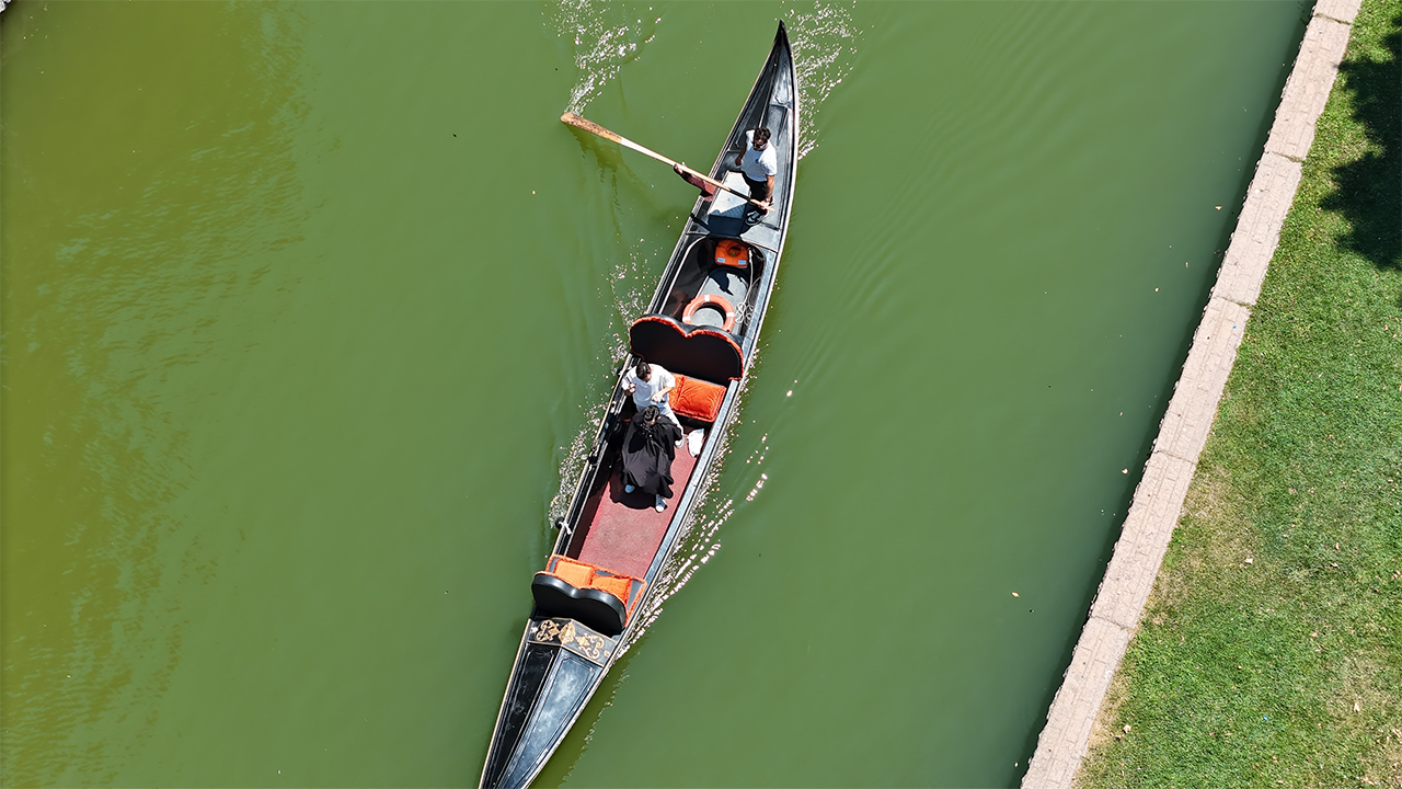 Porsuk Çayı Üzerinde Tıraş