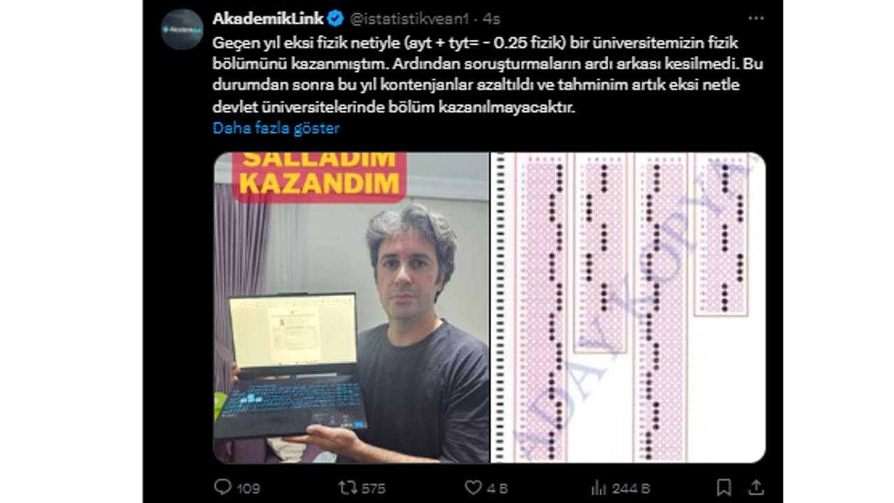 Prof. Dr. Behçet Özkara'nın Paylaşımı