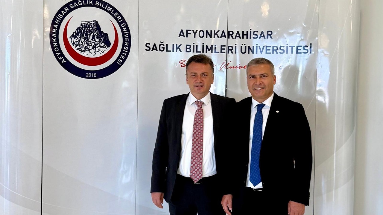 Rektör Adıgüzelden Afyonkarahisar Sağlık Bilimleri Üniversitesi Ziyareti