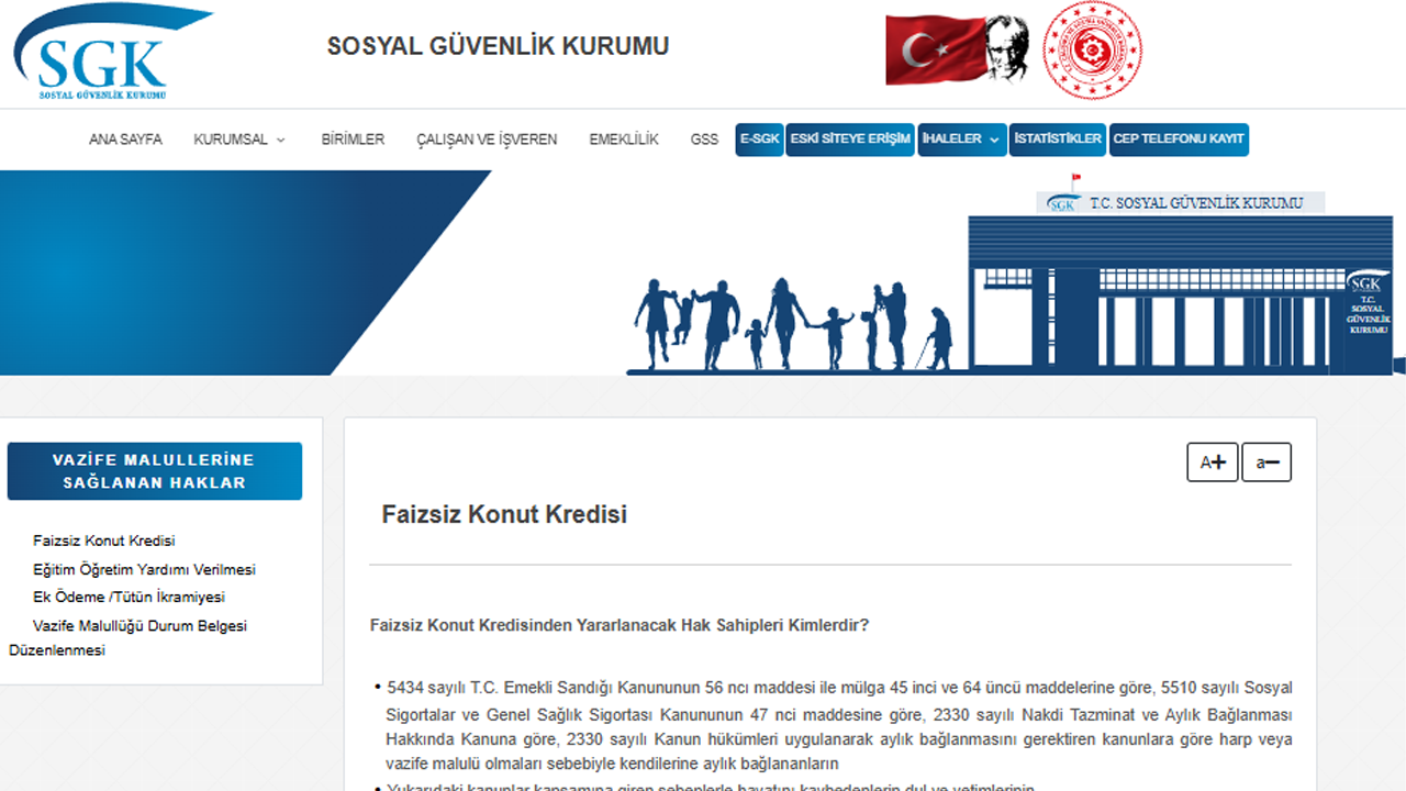 Sgk Faizsiz Konut Kredisi