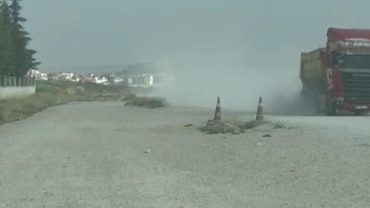 Toz Çilesi Mahalleliyi Bezdirdi