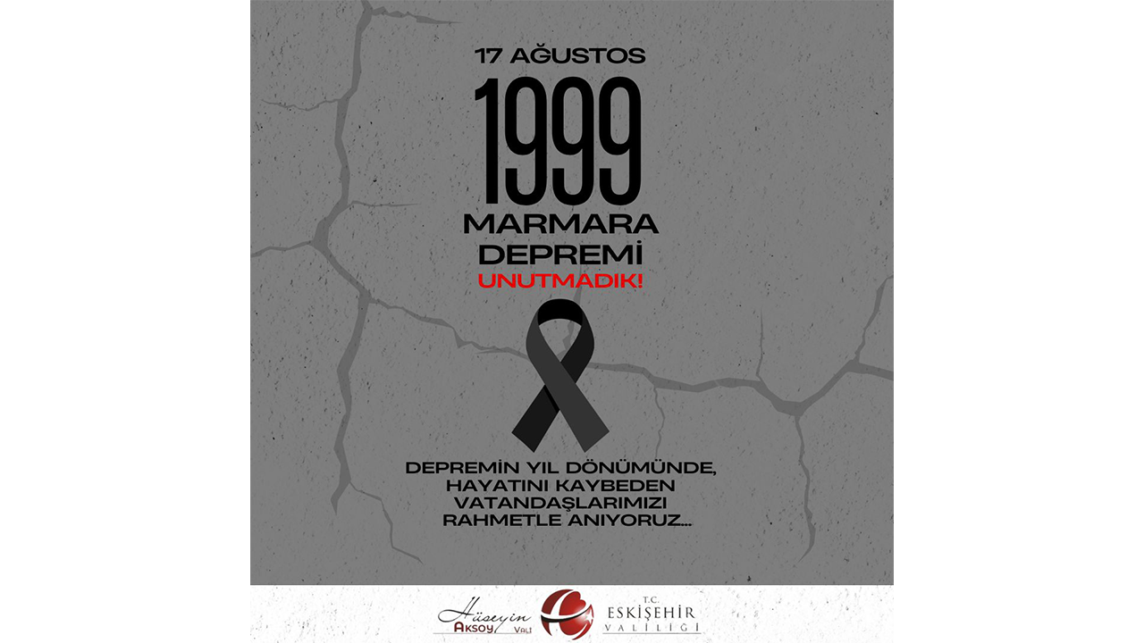 Vali Aksoy'dan 17 Ağustos Mesajı